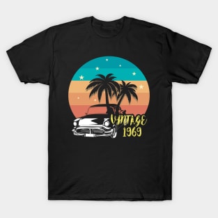 1969 BIRTHDAY VINTAGE CARS CLASSIC T-Shirt